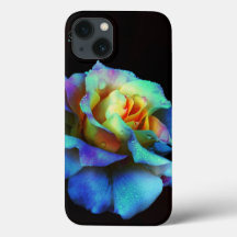 Turkos Pastel Rainbow Ro Galaxy Not 4 fodral