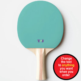 Turkos Personlig Pingisracket