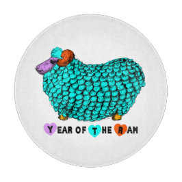 Turkos Ram China Year Zodiac Caking Board