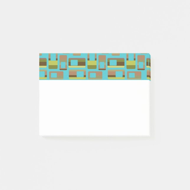 Turkos, remsor post-it block (Framsida)