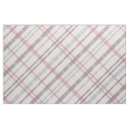 Turkos rosa lila plaid mönster tyg