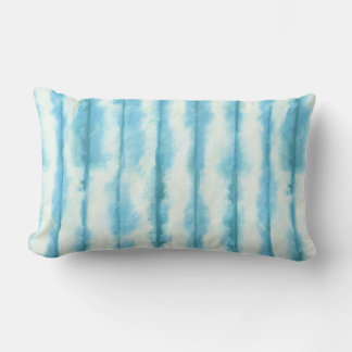 Turkos Shibori Tie Dye  Lumbarkudde