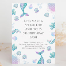 Turkos-Sjöjungfru, Födelsedagsfest