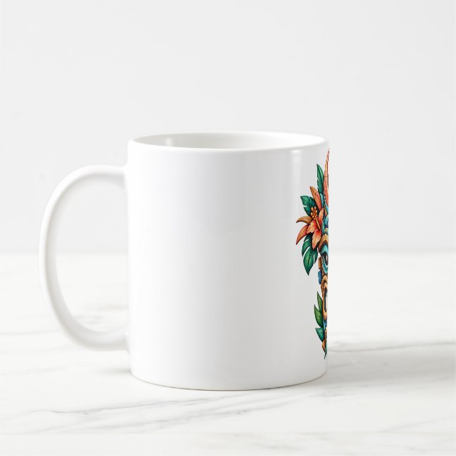 Turkos Smyckeskyddande kaffemugg (Vänster)
