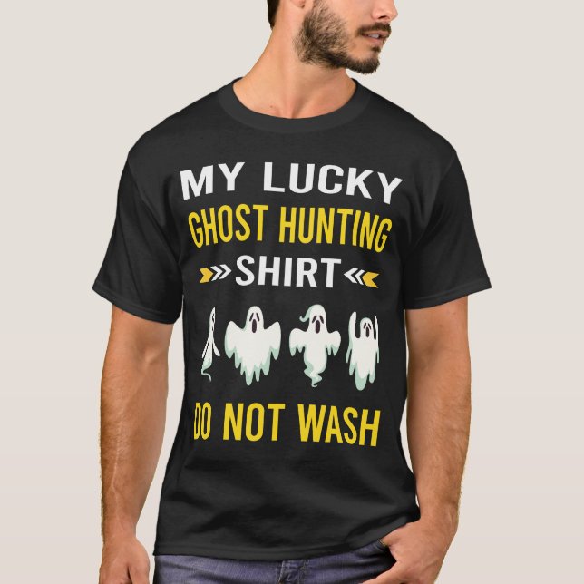 Turkos T-Shirt Spökjakt Paranormal (Framsida)