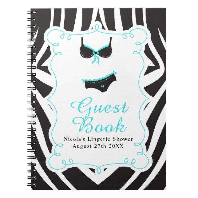 Turkos underklänning fest  anteckningsbok (Framsidan)