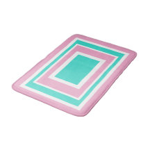 Turkos Vit Rosa Geometrisk