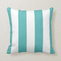 Turkos & White Stripe Decorative