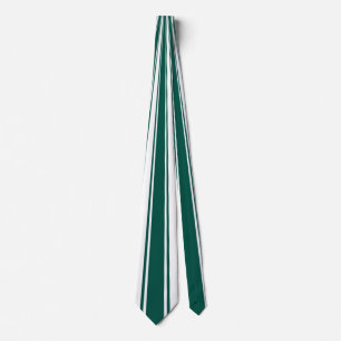 Turkosgrön funky randig mönster slips