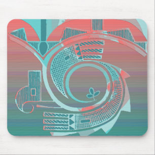 Turkosgryning Mousepad Musmatta