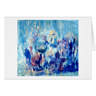 Turkosträdgård Hälsningskort