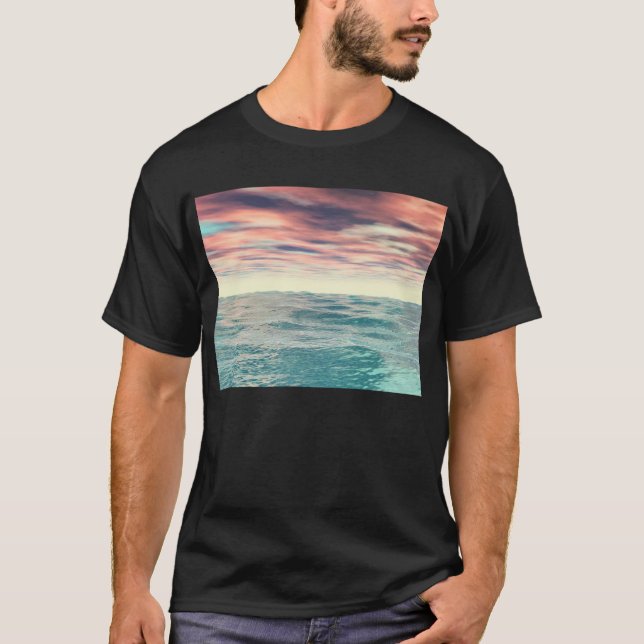 Turkosvågor T Shirt (Framsida)