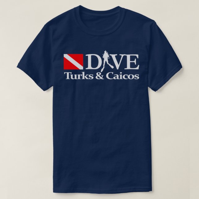 Turks amp Caicos DV4 T Shirt (Design framsida)