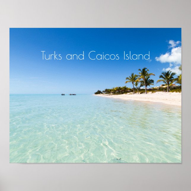 Turks and Caicos Island Poster (Framsidan)