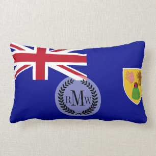 Turks and Caicos Islands flagga Lumbarkudde