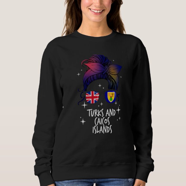 Turks and Caicos Islands T Shirt (Framsida)
