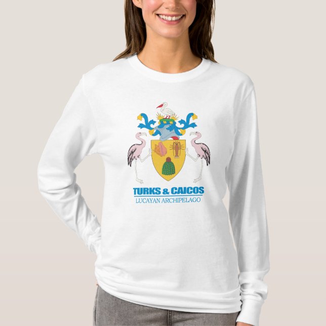 Turks & Caicos COA T-shirt (Framsida)