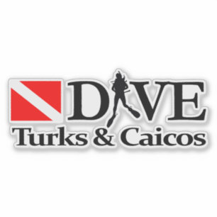 Turks & Caicos DV4 Klistermärken