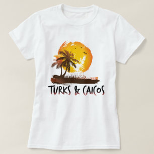 Turks & Caicos grunge T Shirt