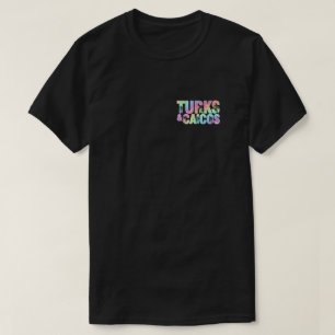Turks & Caicos Handflatan Träd Souvenir T Shirt