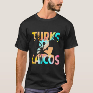 Turks Caicos Handflatan Träd T Shirt