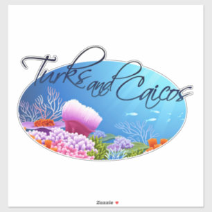 Turks & Caicos Klistermärken