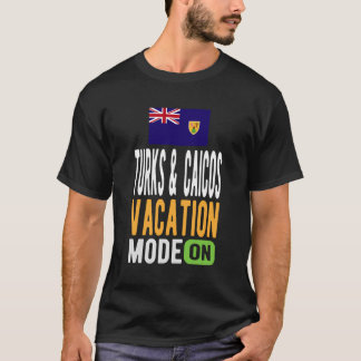 Turks Caicos Souvenir - Travel - Turks Caicos Vaca T Shirt