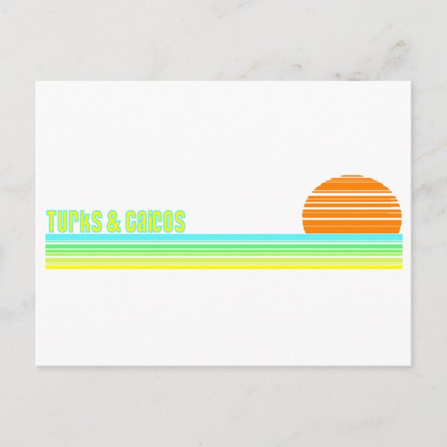 Turks & Caicos Vykort (Framsida)