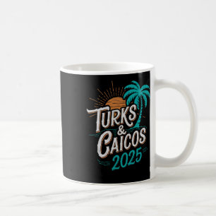 Turks Caicosöarna 2025 Vacation Souvenirs - Uni Kaffemugg