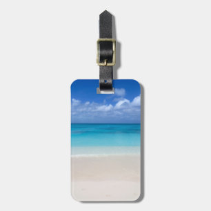 Turks för Leewardstrand och Caicos foto Bagagebricka