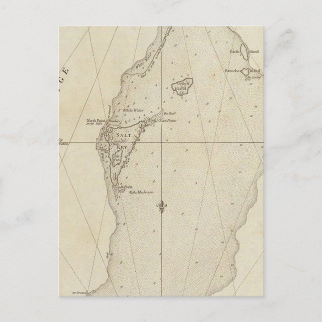 Turks-öarna Vykort (Framsida)