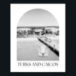 Turks- och Caicos Arch Photo Print Poster<br><div class="desc">Turks- och Caicos Arch Photo Print</div>
