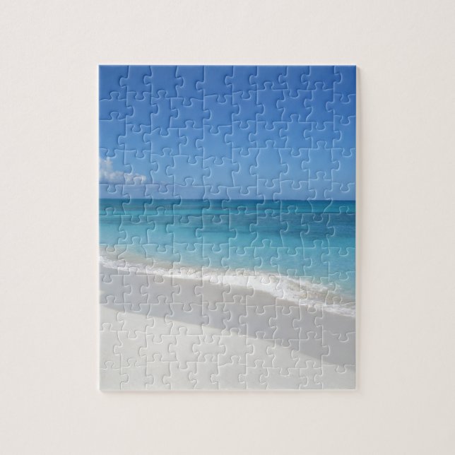Turks och Caicos drömstrand Pussel (Vertikal)