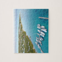 Turks och Caicos från över