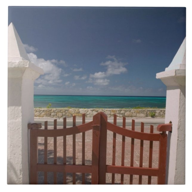 Turks- och Caicos, Grand Turk Island, Cockburn 5 Kakelplatta (Framsidan)