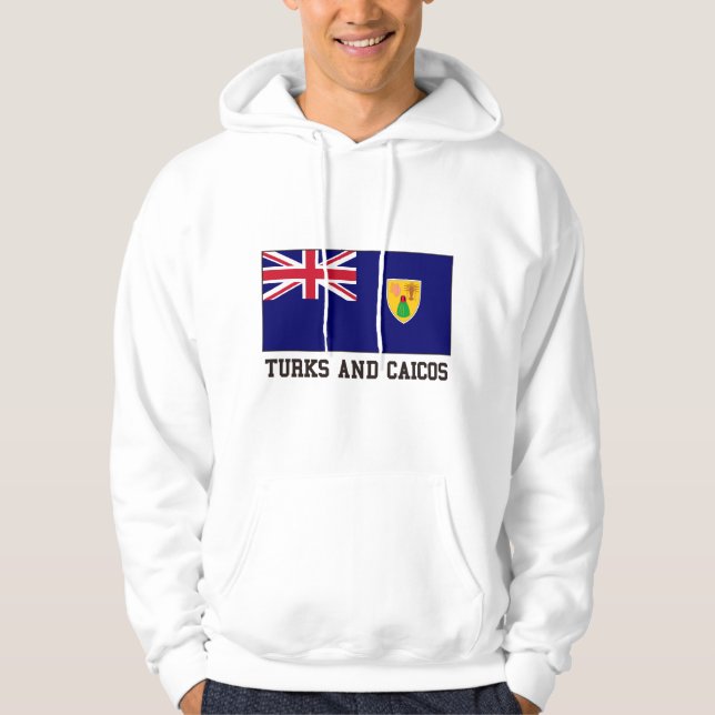 Turks och Caicos Hoodie (Framsida)