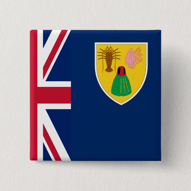Turks och Caicos Knapp (Framsida)