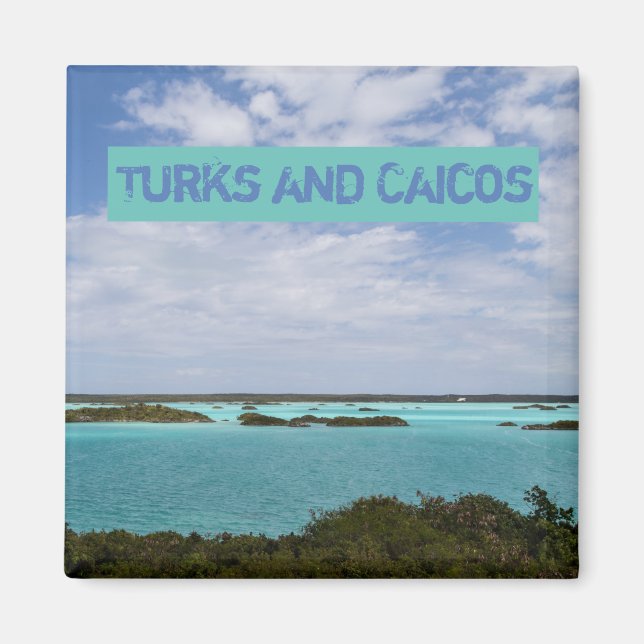 Turks och Caicos Magnet (Framsidan)