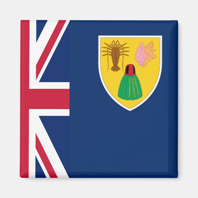 Turks och Caicos Magnet (Framsidan)