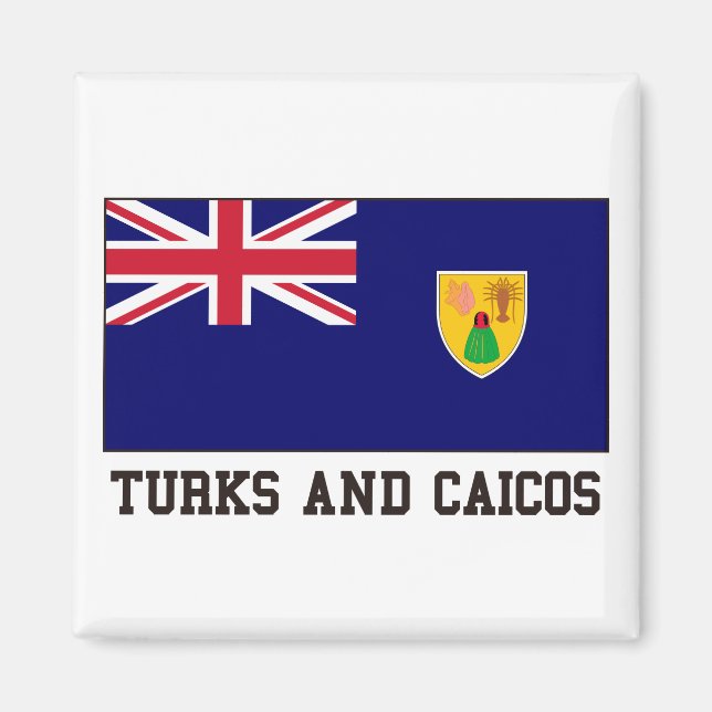 Turks och Caicos Magnet (Framsidan)