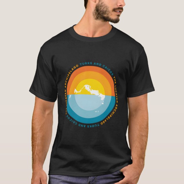 Turks och Caicos T Shirt (Framsida)