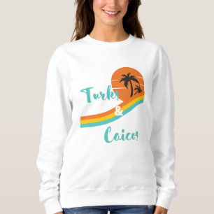 Turks- och Caicos - Tropical Caribbean Island Beac T Shirt