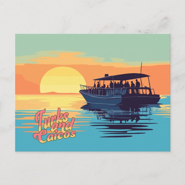 Turks och Caicos Vykort (Framsida)