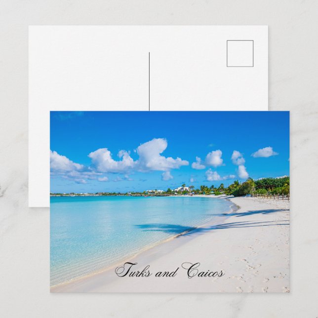 Turks och Caicos Vykort (Fram/baksida)