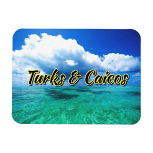 Turks- och Caicosjön himlar Magnet
