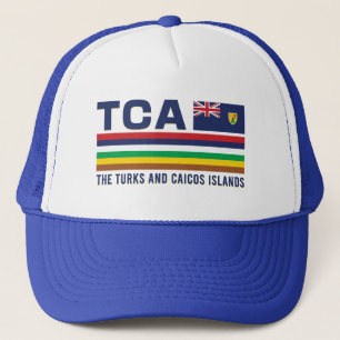 Turks- och Caicosöarna ISO Alpha 3 Design Keps