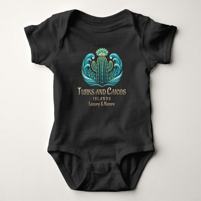 Turks- och Caicosöarna T Shirt (Framsida)