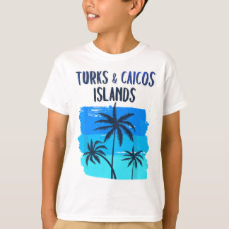 Turks- och Caicosöarna Vacation Souvenir Graphic T Shirt