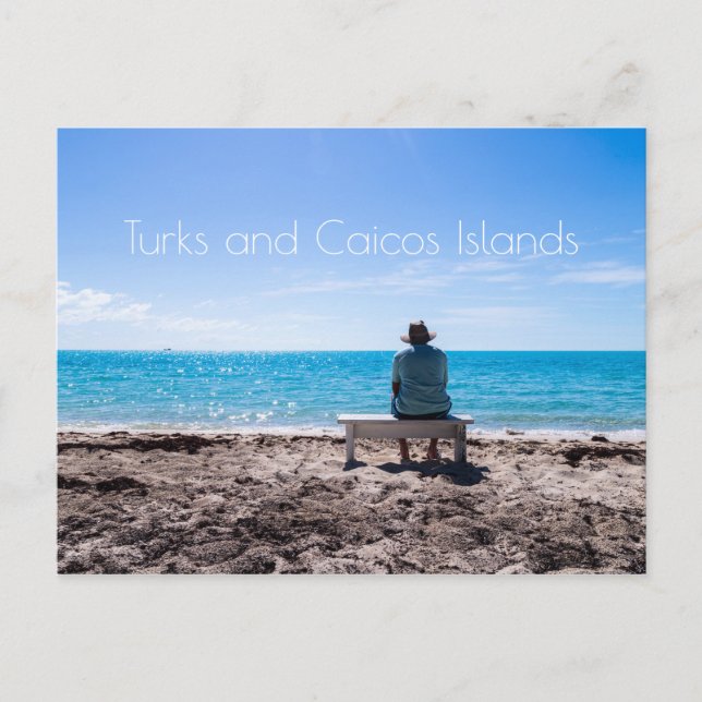Turks- och Caicosöarna Vykort (Framsida)