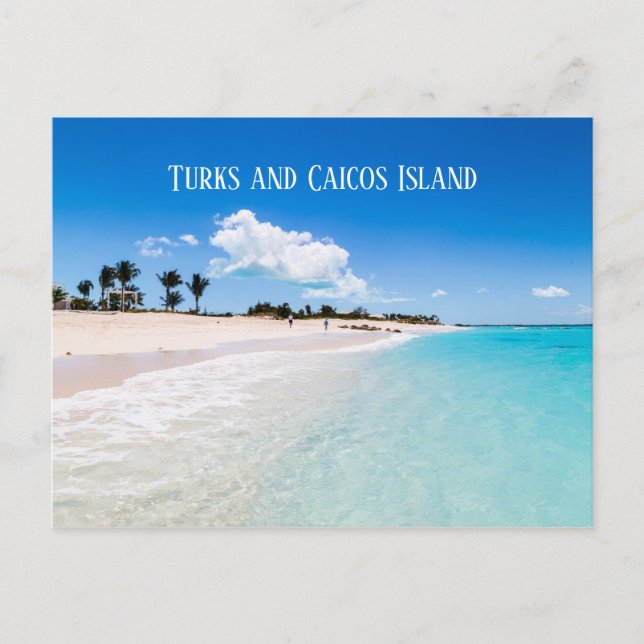 Turks- och Caicosöarna Vykort (Framsida)